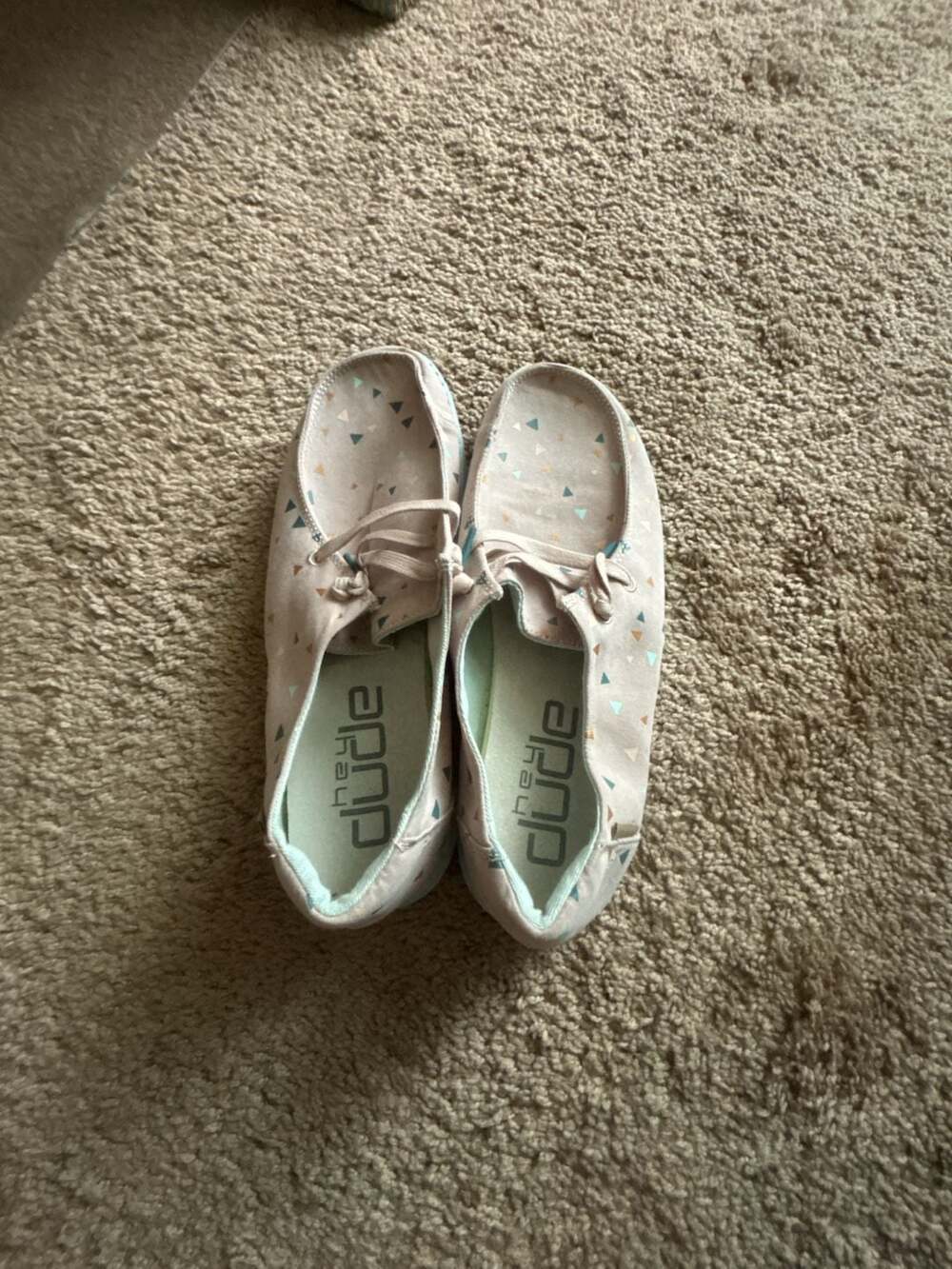Hey Dude Wendy Tropicana Sand Casual Shoes Size US 9